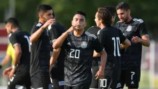 Jairo Torres festeja gol contra Bahrein