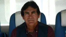 Rogelio Martínez Morales durante un partido con Puebla Femenil