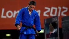 Nabor Castillo, durante competencia