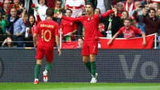 CR7 celebra uno de sus tantos contra Suiza