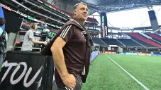 Gerardo Martino antes del partido contra Venezuela