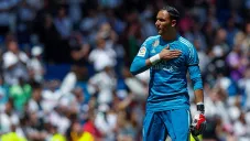 Keylor Navas al término de un partido con el Real Madrid