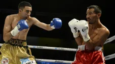 ‘Gallito’ Orucuta, durante un combate