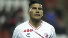 Salcido, en un partido del Veracruz