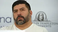 Camilo Romero en conferencia de prensa