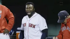 David Ortiz en un juego con los Red Sox