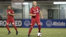 Michael Bradley durante un partido con el Toronto