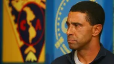 Cesilio de los Santos en las instalaciones del América