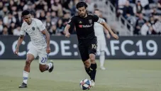 Carlos Vela, durante el duelo ante San Jose de Octavos