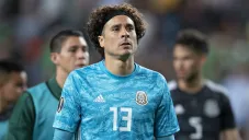Ochoa al término del partido contra Canadá en Copa Oro