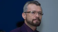 José Luis HiguerA, en un evento público