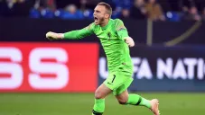 Cillessen celebra un gol de Holanda