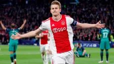 Matthijs de Ligt festeja triunfo con Ajax