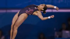Tatiana Ortiz en una competencia