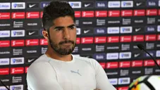 Pereira, en una conferencia de prensa