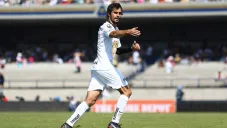 Alejandro Arribas en partido con Pumas en CU