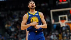 Klay Thompson, durante un partido de Warrios