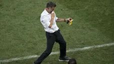 Osorio celebra victoria en Mundial de Rusia 2018