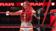 Maria Kanellis en su lucha en RAW