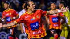 Arellano festeja anotación con Herediano