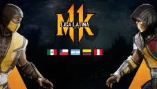 Logo de la Liga Latina de Mortal Kombat 11