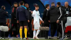 Messi tras ser expulsado del juego vs Chile