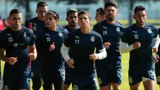 Chivas durante una sesión de entrenamiento