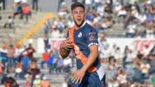 Lucas Cavallini festeja gol con Puebla