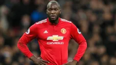 Romelu Lukaku, durante un juego con el Manchester United