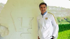 Míchel, en la cantera auriazul en sesión con RÉCORD