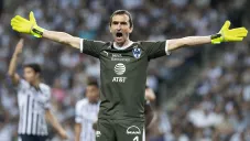 Marcelo Barovero, durante un juego de Monterrey