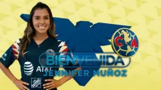 América da la bienvenida a Jennifer Muñoz