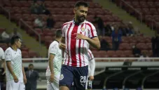 Miguel Basulto se lamenta en un juego de Chivas