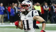 Julian Edelman durante el SB LIII