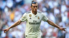 Bale festeja anotación con el Real Madrid
