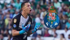 Agustín Marchesín en un partido con América