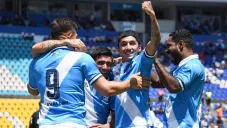Puebla celebra una anotación frente al Real Betis