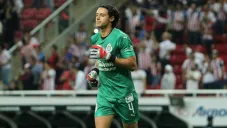 Toño Rodríguez, en el juego entre Chivas y Tigres del A2019