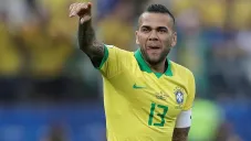 Alves fue pieza importante en el título de Brasil en la Copa América