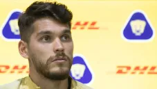 Nicolás Freire, en conferencia con los medios