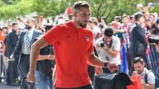 Héctor Herrera a su llegada a México