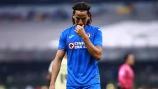 Igor Lichnovsky se lamenta en un juego de Cruz Azul