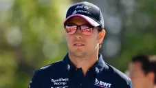 Checo Pérez, durante el GP de de Canadá