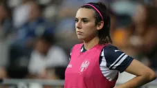 Pamela Verdirame previo a un partido contra Tigres Femenil