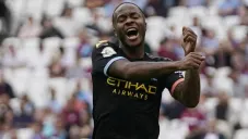 Sterlin, durante un partido de Premier League