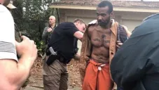 Momento en que Cedric Marks es arrestado