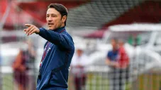 Niko Kovac durante una práctica del Bayern Munich