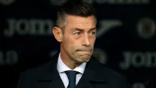 Pedro Caixinha en la banca del Estadio Azteca
