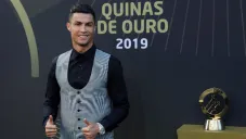 Cristiano Ronaldo durante las &quot;Quinas de Oro&quot;