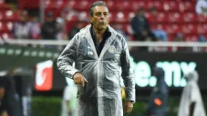 Tomás Boy, durante el duelo ante Correcaminos